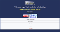 Desktop Screenshot of lighttouchaustin.com